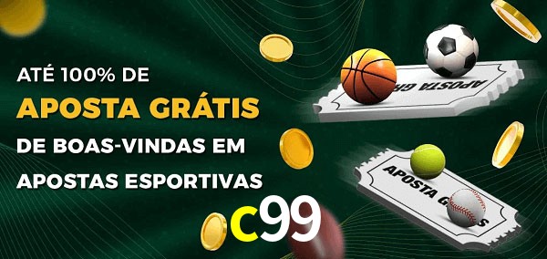 c99 Ate 100% de Aposta Gratis